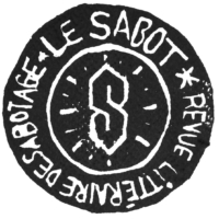 Logo Sabotage Le Sabot Revue Littéraire