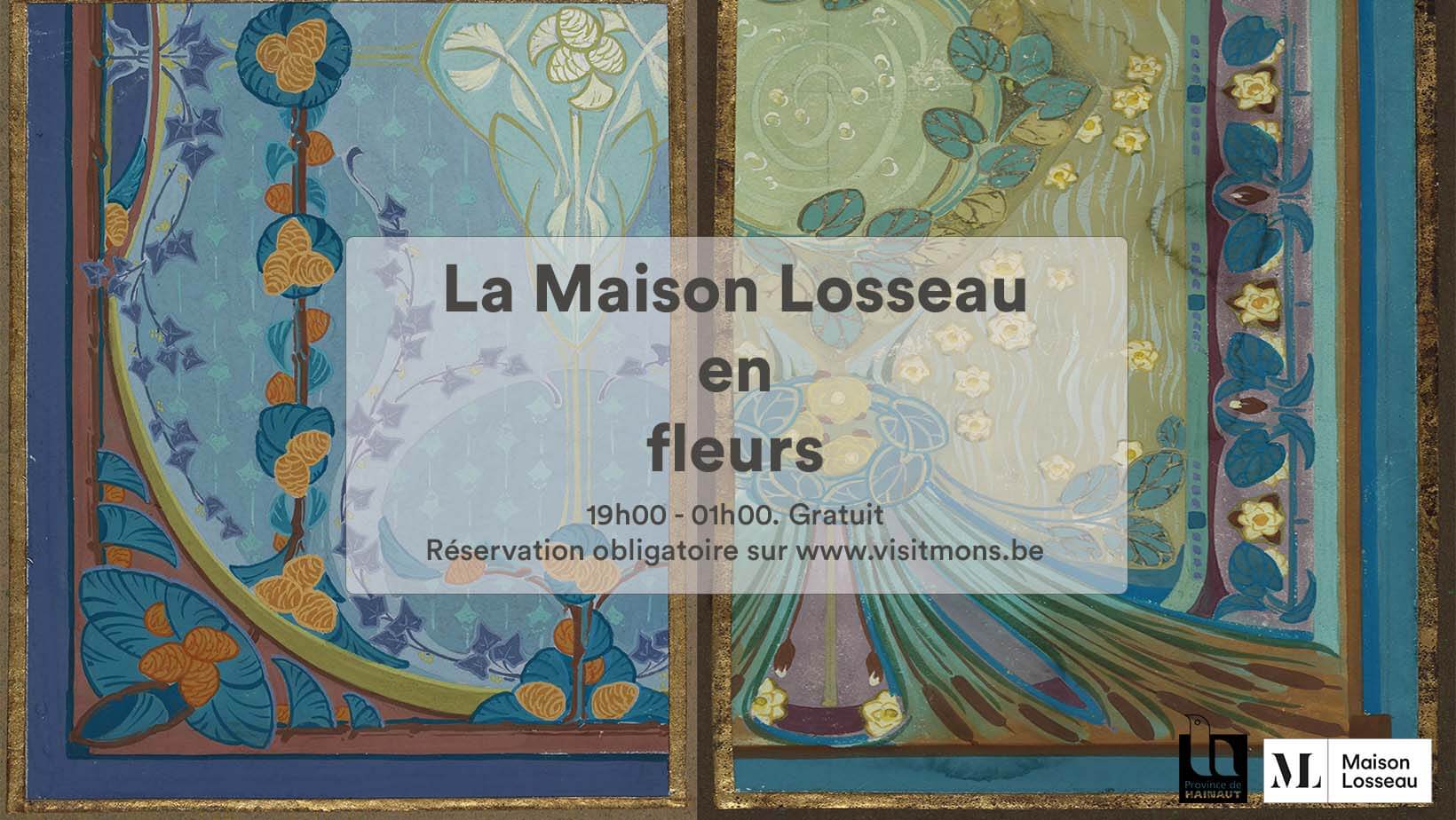 Visuel Nuit des musées 2021 à la Maison Losseau