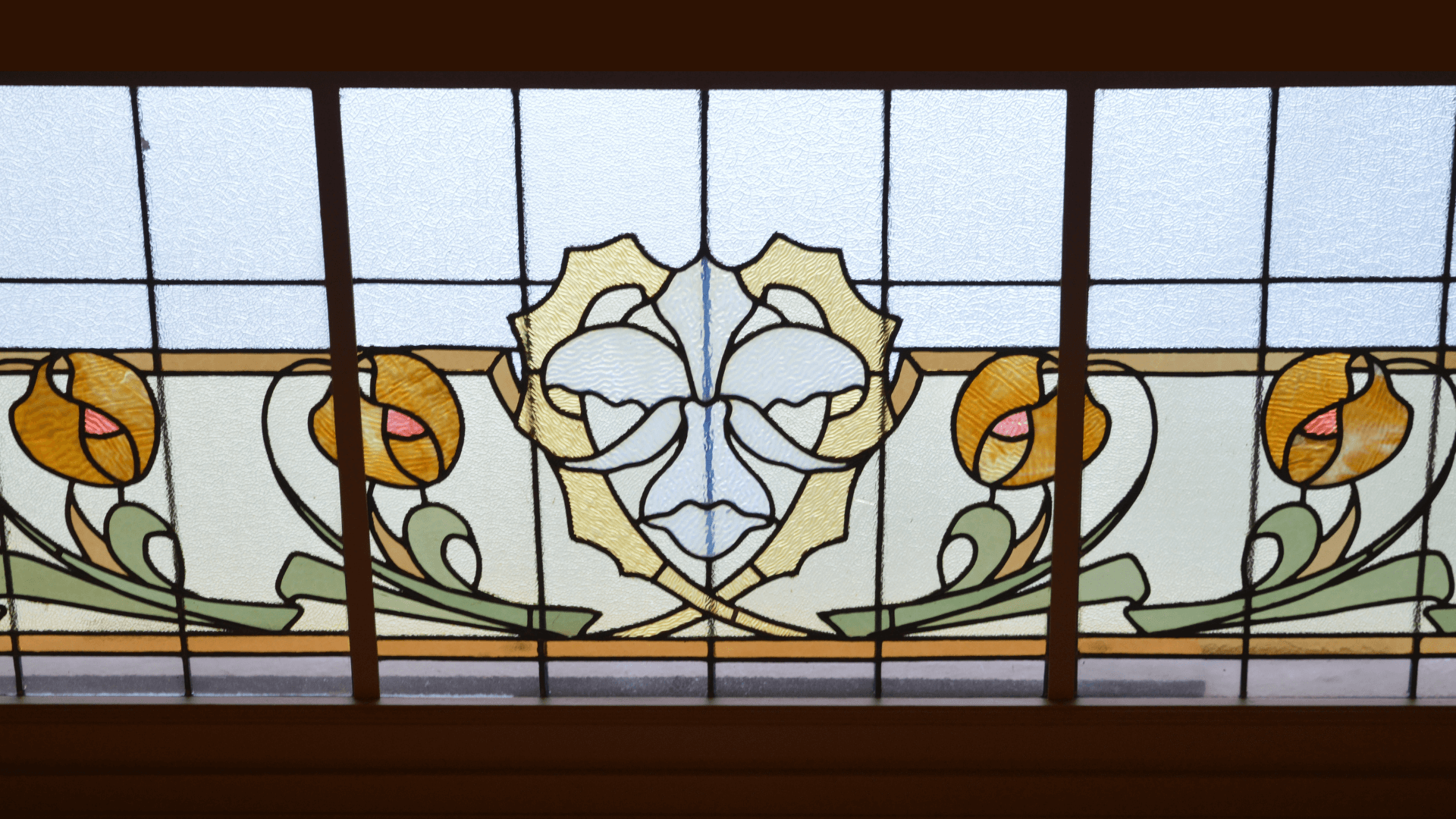 Photo du vitrail, Art Nouveau de la Maison Losseau