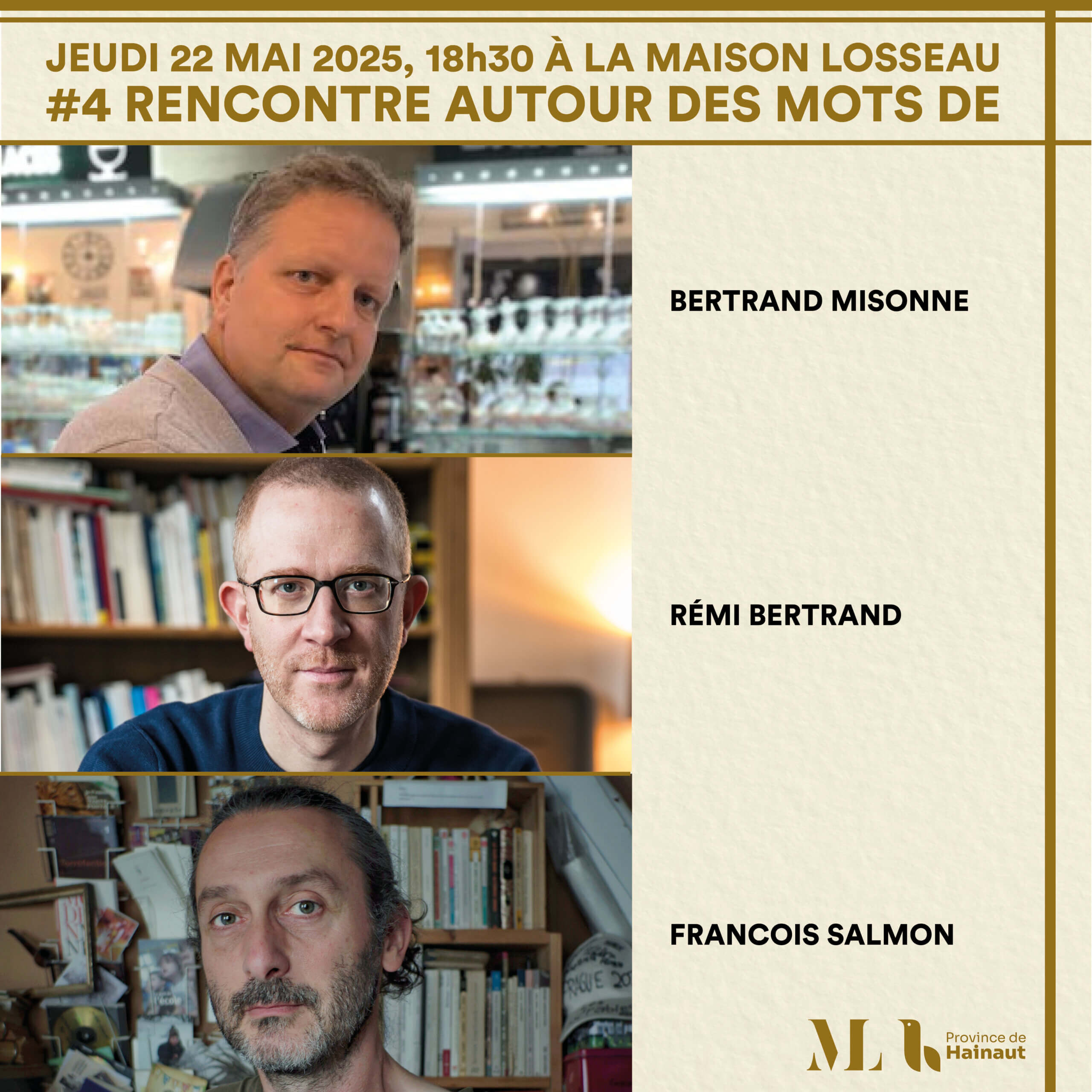 Rencontre littéraire éditions Edern Maison Losseau