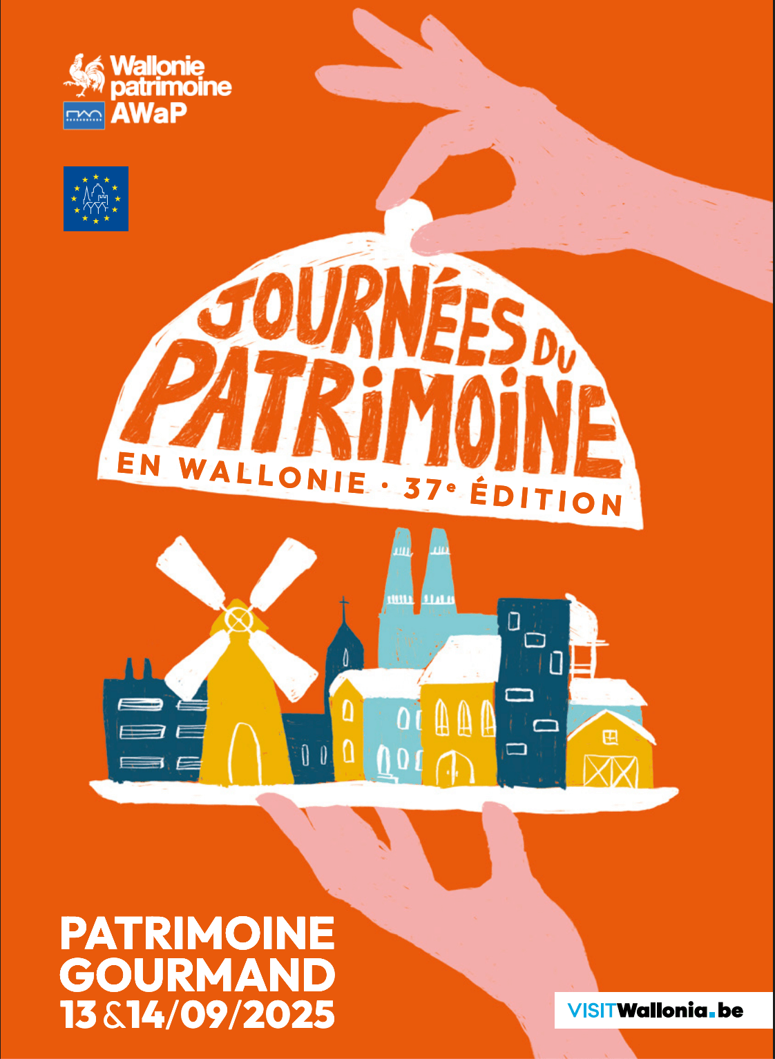 Journées du Patrimoine 2025 Affiche des JDP 2025